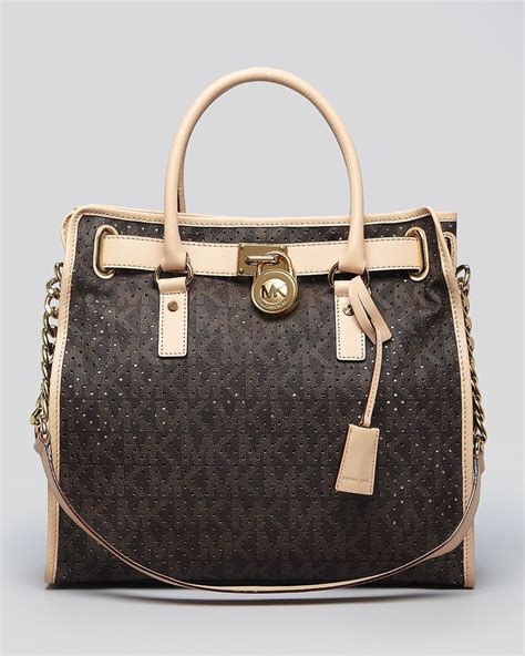 michael kors perforated mk in center purse|Michael Kors purses outlet.